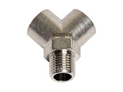 Тройник Y-обр FMF 1/4" ROSSVIK A141/2