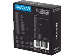 Беспроводные наушники TWS Maxvi MHF-110BT черные