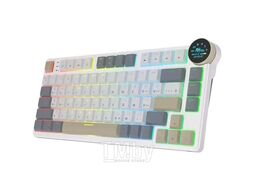 Клавиатура механическая Red switch RK Pearly Dawn Royal Kludge N80