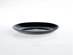 Тарелка десертная стеклокерамическая "pampille black" 19 см Luminarc Q4620