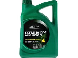 Масло моторное PREMIUM DPF DIESEL 5W30 6L ACEA C3 MOBIS 05200-00620