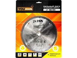 Пильный диск т/с 190/30мм Z80 (алюм.+ламинир) Yourtools