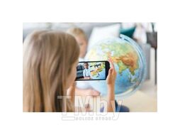 Глобус D=21см интерактивный физико-политический с подсветкой Globen INT12100298