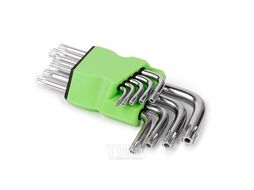 Набор ключей TORX Г-образных, 9пр. (Т10,15,20,25,27,30,40,45,50), в блистере Помощник P010K