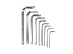 Набор ключей TORX Г-образных, 9пр. (Т10,15,20,25,27,30,40,45,50), в блистере Помощник P010K