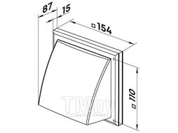 Вентиляционный колпак Hood 1515 Brown ZERNBERG 10417471