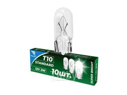 Лампа накаливания T10 12V3W W3W Standard REKZIT REK-90330