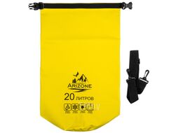 Гермомешок, 20 л, PVC HARD, желтый, ARIZONE