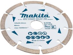Алмазный круг 125х22,23 мм (бетон / мрамор / "Эконом") MAKITA D-52766
