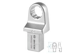 Насадка накидная серии "FIT", 15 мм, 14х18 мм KING TONY 34502215M