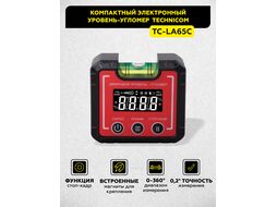 Компактный электронный уровень-угломер с магнитом 65 мм TECHNICOM TC-LA65C TECHNICOM TC-LA65C
