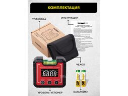 Компактный электронный уровень-угломер с магнитом 65 мм TECHNICOM TC-LA65C TECHNICOM TC-LA65C