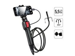 Видеоэндоскоп управляемый USB, 2Мп, 1920x1080, 1.5м, 5.5мм, 360 iCartool IC-V201