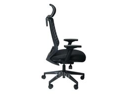Офисное поворотное кресло SPARX FRS-6 Crosby Black (ткань / сетка, черный)