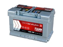 Аккумуляторная батарея FIAMM TITANIUM PRO 75Ah 730A (R+) 278x175x175 mm FIAMM L3B 75P