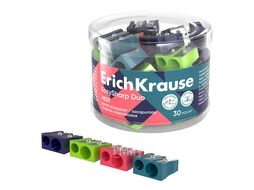 Точилка пластиковая на одно отверстие "EasySharp Duo Reef", ассорти Erich Krause 60027