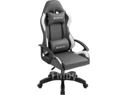 Игровое кресло DEFENDER 64675 Chromos Серый/Белый