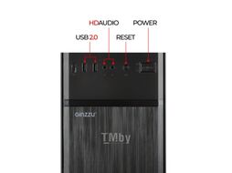 Корпус A420 GINZZU Black, Miditower