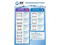 Коллекторная группа AVE777, 7 вых., AV Engineering