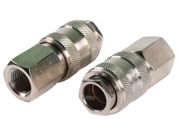 Соединение быстросъем. МАМА х внутр. резьба 1/4" (сталь) ECO (AS-F/FT14)