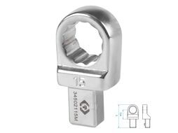 Насадка накидная серии "FIT", 15 мм, 9х12 мм KING TONY 34502115M