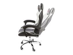 Вибромассажное кресло CALVIANO ASTI ultimato black/white/black