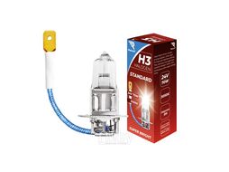 Лампа галогенная H3 24V55W Standard REKZIT REK-90039