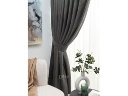 Штора Mio Tesoro Canvas 150х260 (серый)