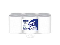 Бумага туалетная 120м, 2 слоя, Instant, 100% целлюлоза PROtissue C245