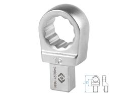 Насадка накидная серии "FIT", 16 мм, 9х12 мм KING TONY 34502116M