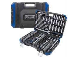 Набор инструментов 216+2пр. 1/4", 3/8", 1/2" (6гр.) (4-32мм) Scheppach Sch-38841+2