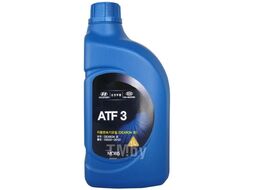 Масло трансмиссионное ATF ATF 3 1L для 3-х и 4-х АКПП производства AISIN. Минеральное MOBIS 04500-00121