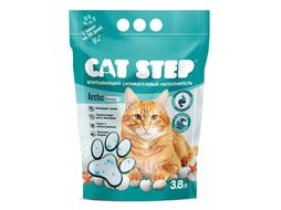 Наполнитель впитывающий силикагелевый Arctic Breeze, 3,8 л Cat Step 20363061