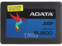SSD-накопитель 512Gb AData Ultimate SU800 ASU800SS-512GT-C, 2.5", (560/520), SATA III