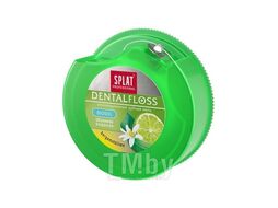 Зубная нить БЕРГАМОТ И ЛАЙМ объемная, 30 м. SPLAT Professional DentalFloss