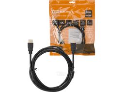Кабель "АВК 4" HDMI - HDMI, v2.0, позолоченные контакты, с ферритами, 3 метра, TDM SQ4040-0004