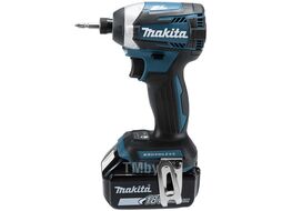 Шуруповерт ударный DTD154RFE аккумуляторный (18V / 2*3,0Ah / 175Nm / Кейс) MAKITA DTD154RFE
