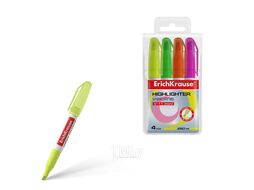 Набор маркеров Erich Krause Visioline V-11 Mini Neon / 56904 (4шт)