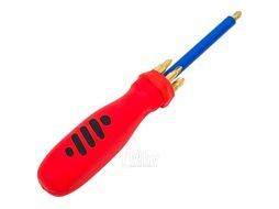 Отвертка с длинным стержнем магнитн. + 7 бит Top Tools 39D182