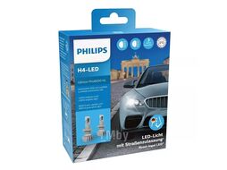 Комплект светодиодных ламп H4 Ultinon Pro6000 HL 12/24V 18W LED headlighting комплект 2шт PHILIPS 11342U6000X2