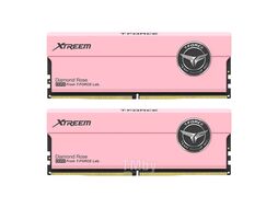 Оперативная память 32Gb Team T-Force Xtreem Pink FFPD532G7200HC34ADC01, DDR V, PC-57600, 7200MHz, kit 2x16Gb