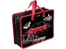 Папка А4 с ручками, пластик 33,5х26х10 см "deVENTE 3D Turbo", с текстильн. расширением, 500 мкм, deVente 8054243