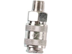 Соединение быстросъем. МАМА х нар. резьба 1/4" (сталь) ECO (AS-F/MT14)