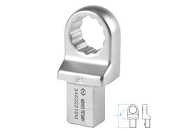 Насадка накидная серии "FIT", 19 мм, 14х18 мм KING TONY 34502219M