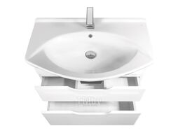 Тумба с умывальником Dreja Laguna Plus + Лагуна 85