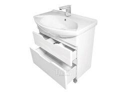 Тумба с умывальником Dreja Laguna Plus + Лагуна 85