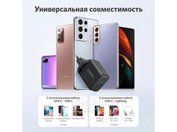 Сетевое зарядное устройство черный PowerPort III 25W PPS ANKER ANK-A2058G11-BK