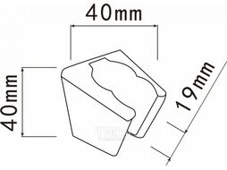 Держатель для душевой лейки AVSSS-052 AV Engineering