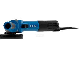 Одноручная углошлифмашина BULL WS 1211 в кор. 125 мм, 1000 Вт, плав. пуск., рег. об, конст. эл.