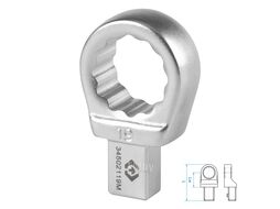 Насадка накидная серии "FIT", 19 мм, 9х12 мм KING TONY 34502119M